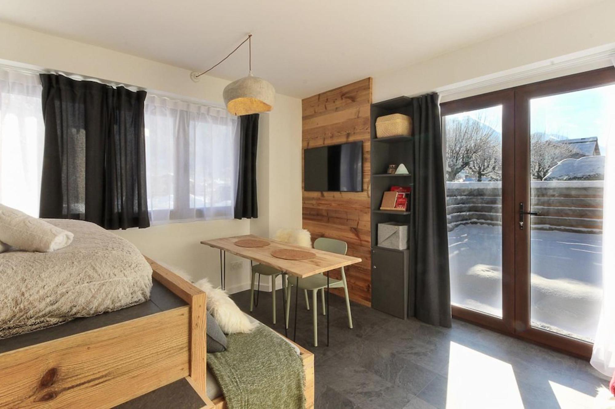 Ferienwohnung Les Cimes Du Mont-Blanc Chamonix Exterior foto
